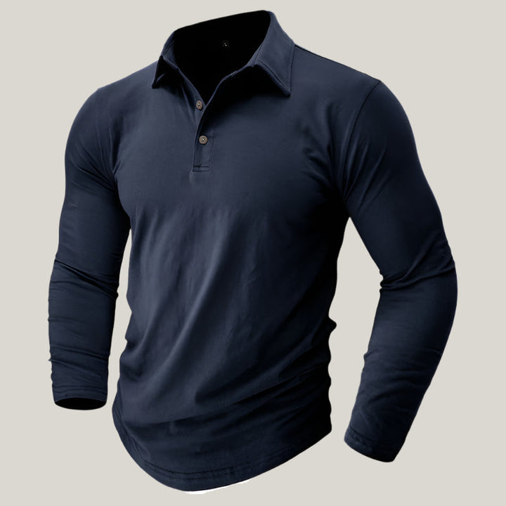 Greg - Premium Longsleeve Poloshirt