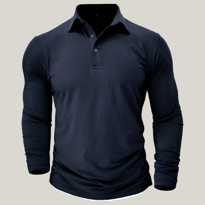 Greg - Premium Longsleeve Poloshirt