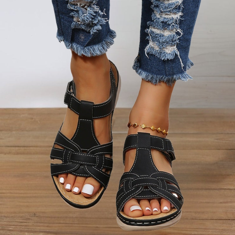 Chloe - Comfortable Ankle Strap Sandals
