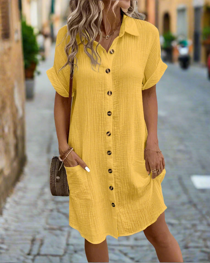 Aria - Classic Polo Dress for Summer