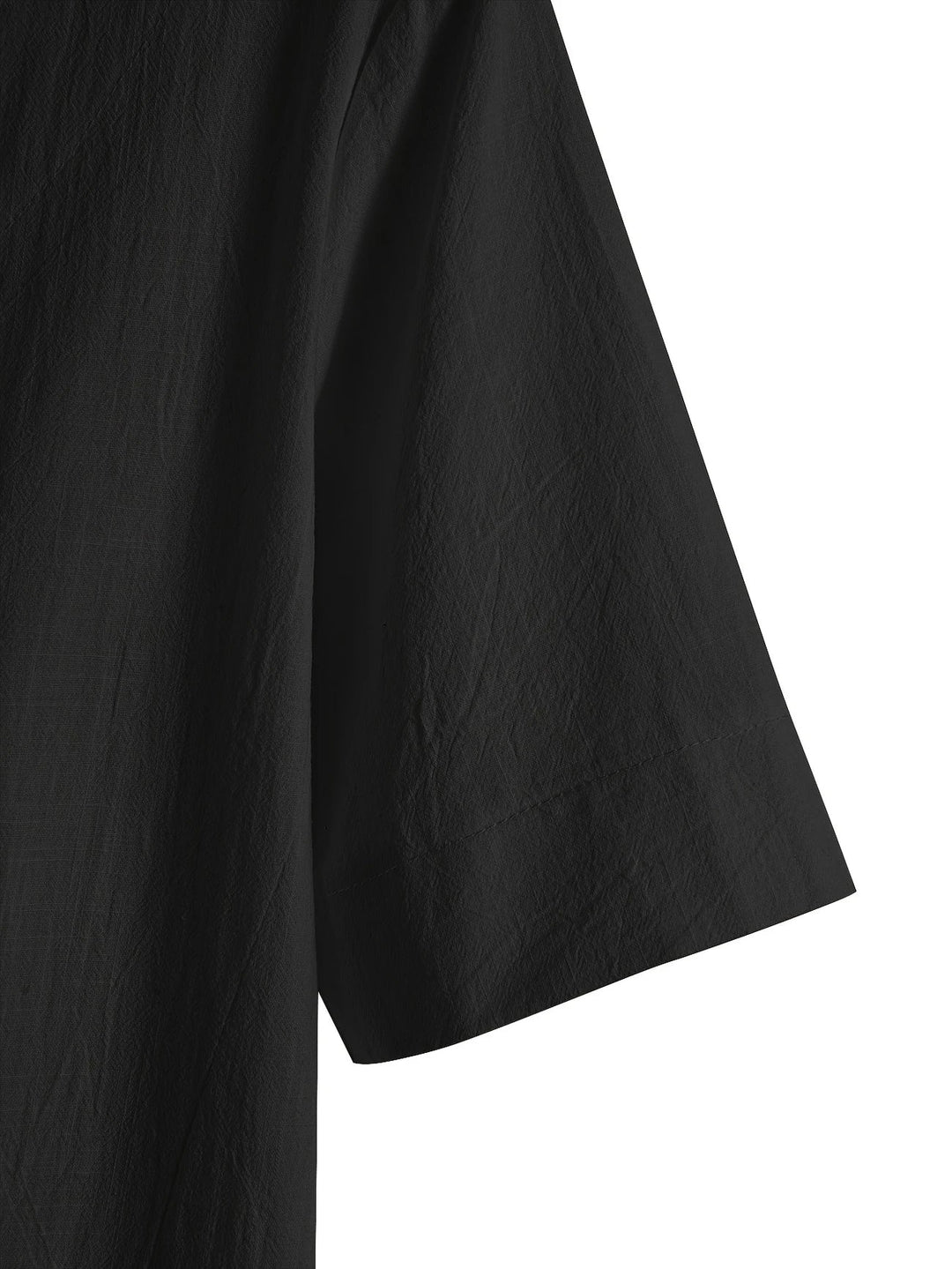 Olivia - Chic V-Neck Blouse with Wide Short Sleeves