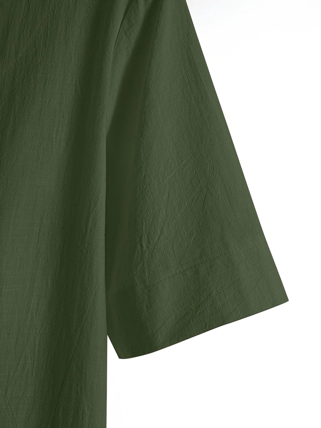 Olivia - Chic V-Neck Blouse with Wide Short Sleeves