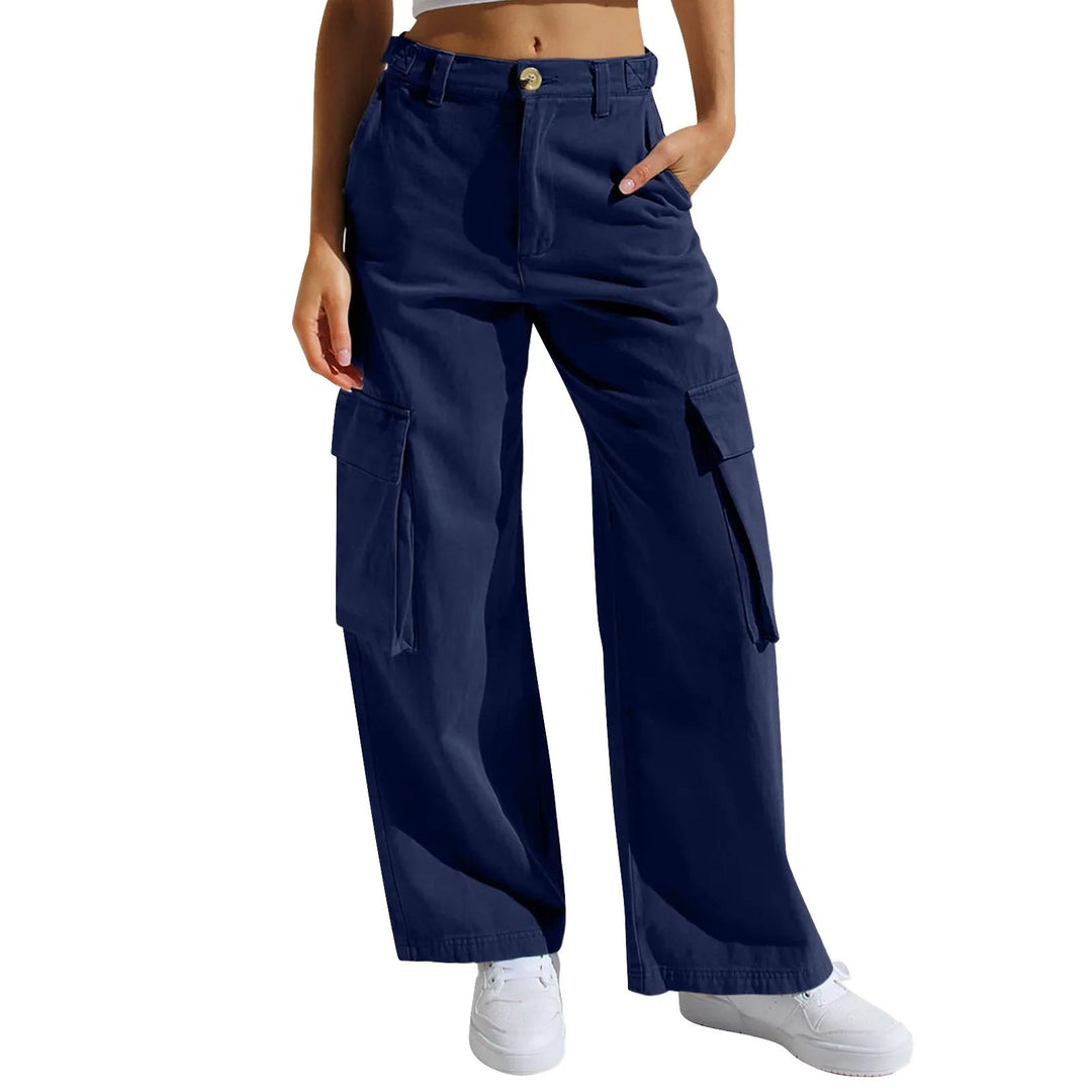Sophia - Trendy Parachute Trousers