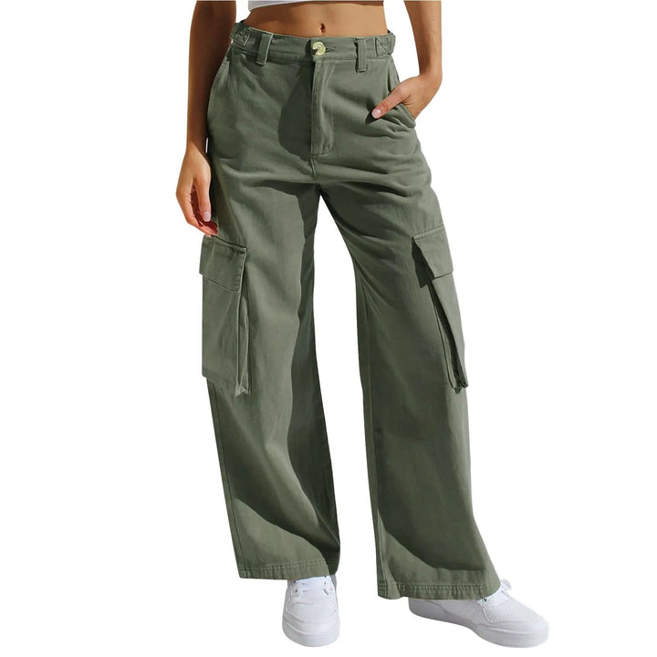 Sophia - Trendy Parachute Trousers