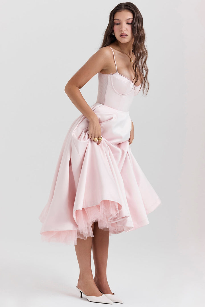 Midi Dress for Women – Elegant Ball Gown for Summer