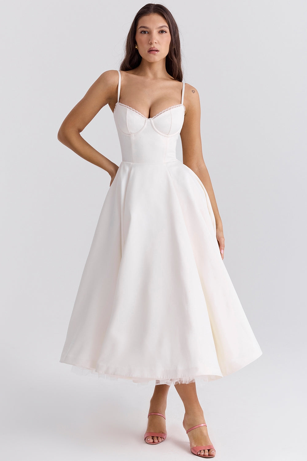 Midi Dress for Women – Elegant Ball Gown for Summer