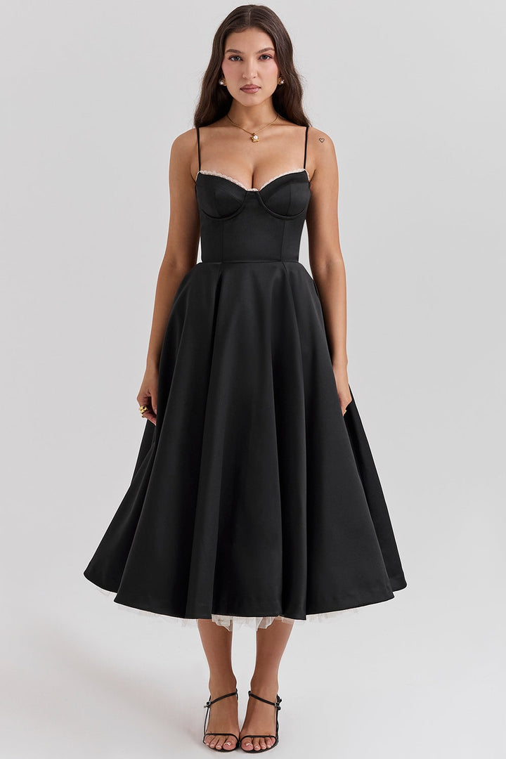 Midi Dress for Women – Elegant Ball Gown for Summer