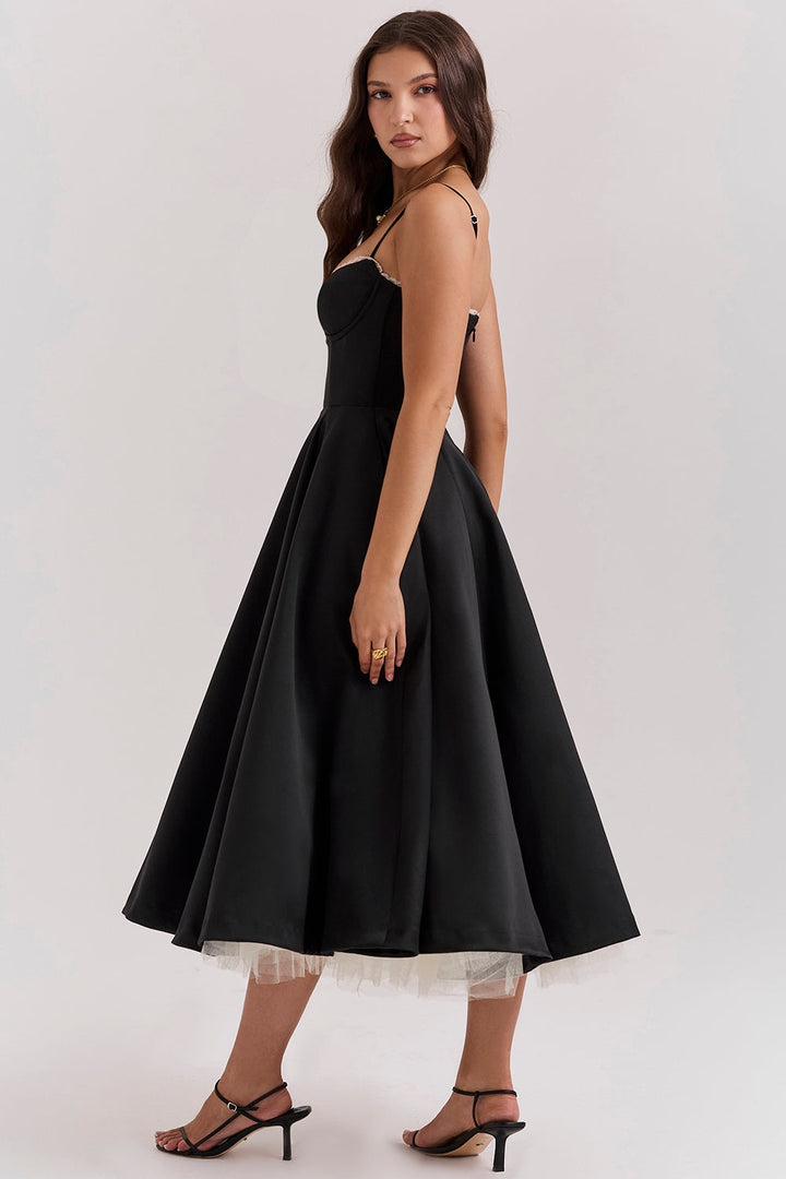 Midi Dress for Women – Elegant Ball Gown for Summer