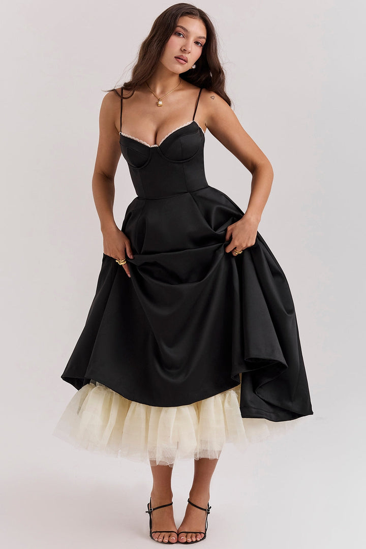 Midi Dress for Women – Elegant Ball Gown for Summer