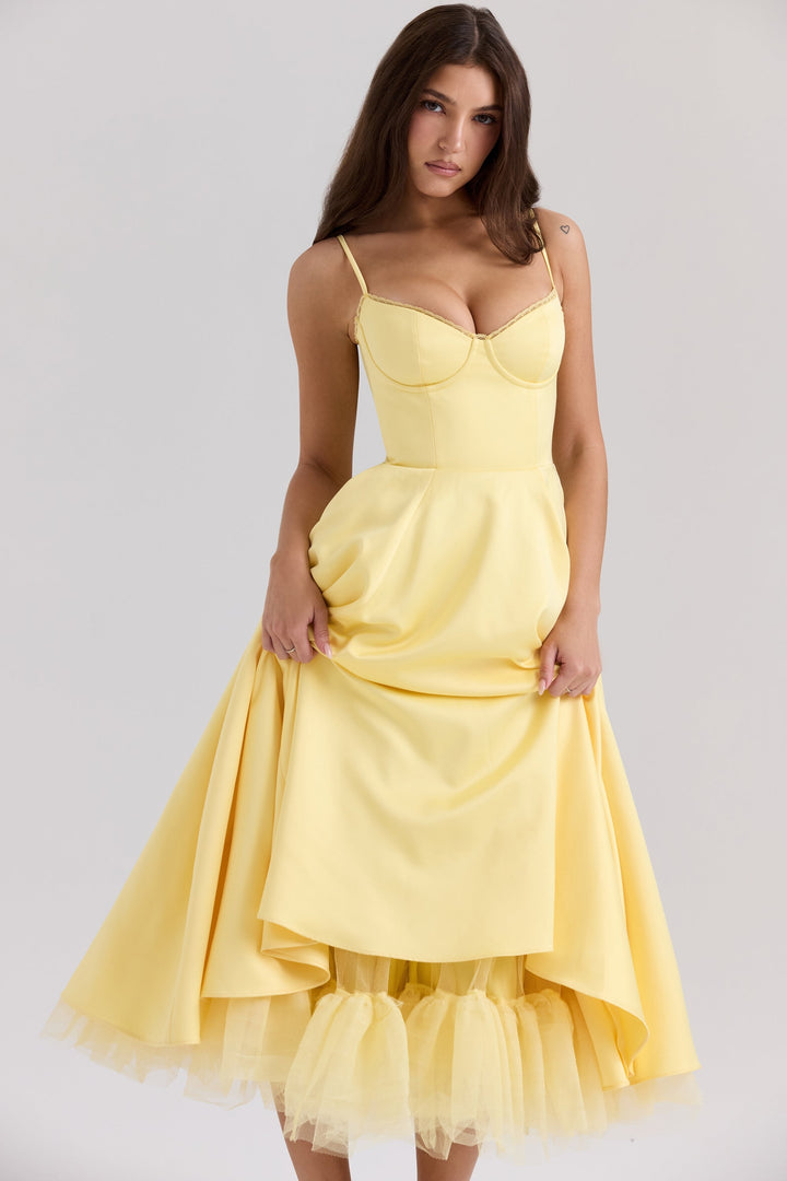Midi Dress for Women – Elegant Ball Gown for Summer
