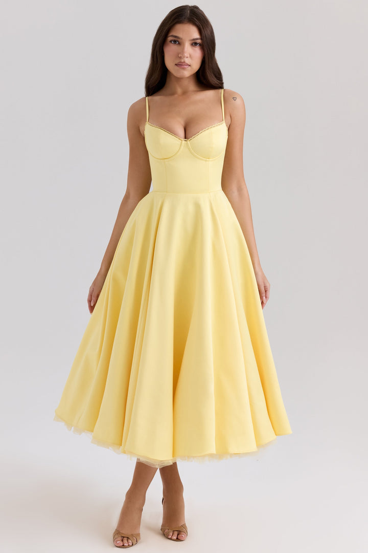 Midi Dress for Women – Elegant Ball Gown for Summer