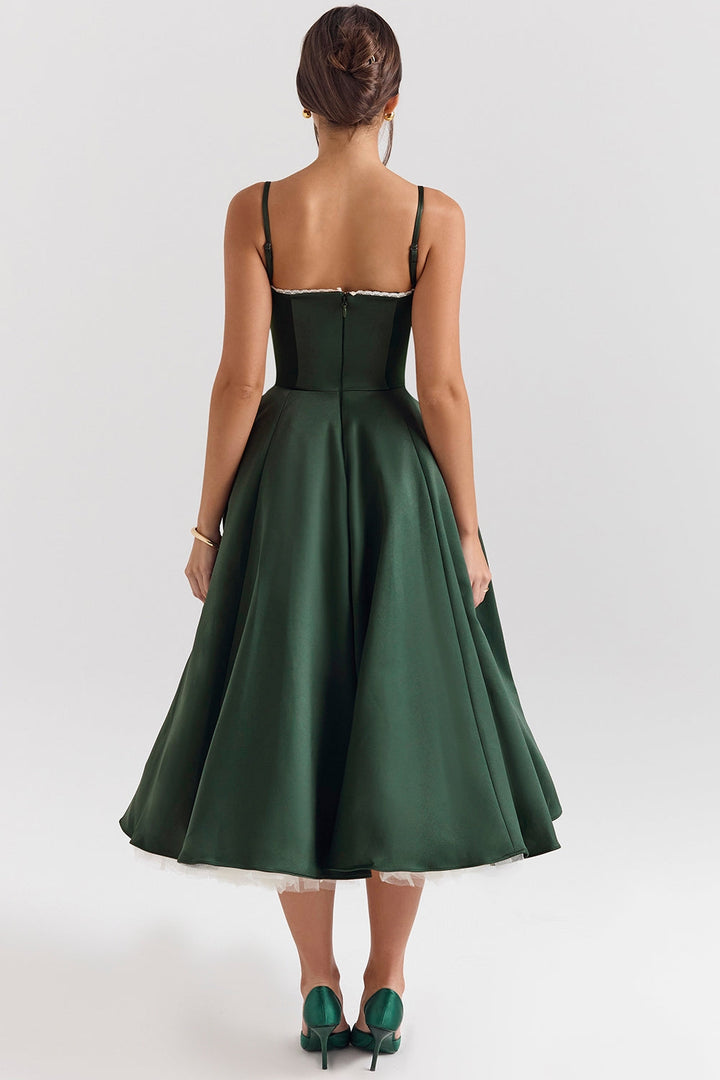 Midi Dress for Women – Elegant Ball Gown for Summer