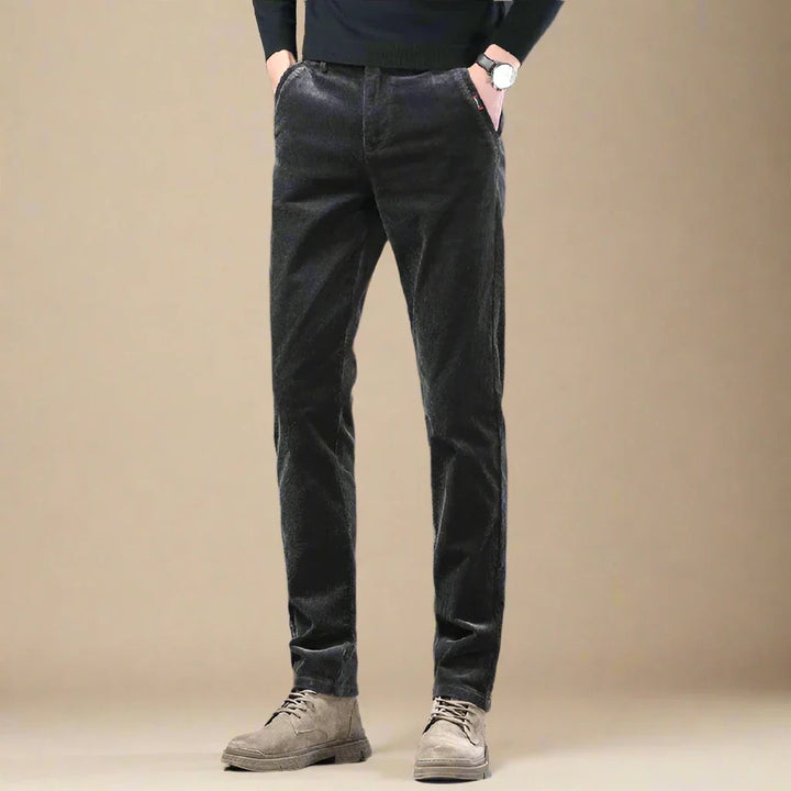 Cord Trousers - Casual Slim fit trousers for men