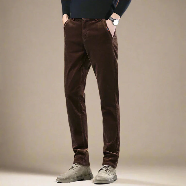 Cord Trousers - Casual Slim fit trousers for men