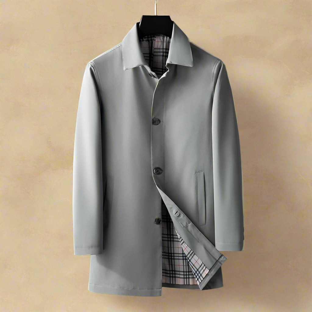David - Turn Down Collar Coat