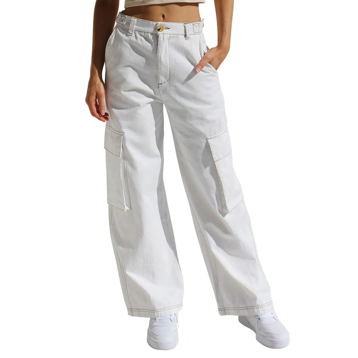 Sophia - Trendy Parachute Trousers